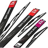 【フロント&リア 3本セット】 ワイパー ワイパーブレード 3本 480mm 450mm リア350mm グラファイト タント シフォン ダイハツ スバル LA600S LA610S LA600F KA610F FESCO フェスコ GW4845RB
