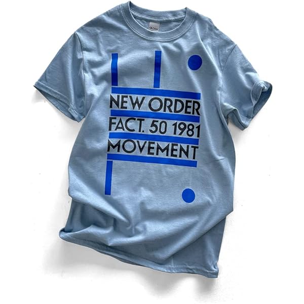 Amazon | New Order Movement Fact 50 Tシャツ | Tシャツ