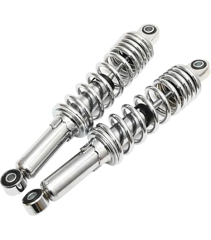 Amazon | 汎用 細巻き サス 325mm メッキ | リアサスペンション
