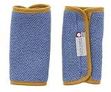 田中産業  PLAIN FABRIC ベビーロゼット サッキングパッド 2枚組 ブルー PF-05