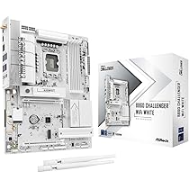 Amazon | ASRock B860 Challenger WiFi White ATXマザーボード MB6954