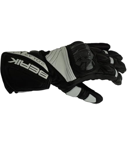 Amazon | BERIK GOAT LEATHER RACING GLOVE G-175102-BK BLACK