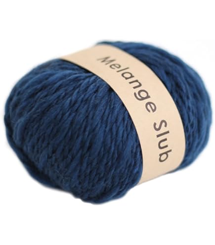 Amazon | 横田 DARUMA メランジスラブ 毛糸 超極太 col.6 グレー 40g