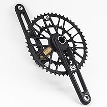 クランクセット　希少　165mm Amazon.co.jp: フィックスドギアバイク用クランクセット 165 Mm