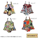 【sishunon/キッコリー】キッコリー ペイズリー スカート付ワンピース水着 140 3 レッド