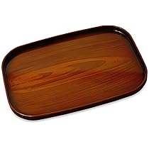 未使用　象刻塗 30cm 36cm 天然木　盆　2枚セット　箱入り 未使用 象刻塗 30cm 36cm 天然木 盆 2枚セット 箱入り