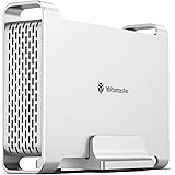 Yottamaster HDDケース 2.5インチ USB3.1 GEN-2 Type-C接続 2.5型SATA SSD/HDD 7mm/9.5mm/12.5mm/15mm対応 外付けハードディスクケース アルミ製 ハードドライブエンクロージャ シル