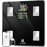 arboleaf Scale for Body Weight and Fat, High Accuracy Digital Smart Bathroom Scale, Large LED Display Weight Scale for BMI Mu