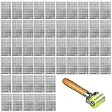 Oture デッドニング 制振シート 車 6cm×10cm デッドニングシート 制震シート制震材 車 防振シート ローラー付き (50枚+ローラーセット)