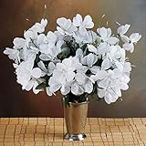 tableclothsfactory 96人工Mini Primrose Flowers – ホワイト