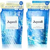 Aquall (アクオル) シャンプー トリートメント 詰め替え セット 【モイスチャーダメージケア】 シャンプー詰め替え 400mL トリートメント詰め替え 400g (リリーベル&ペア―) 保湿 保修 メンズ レディース