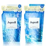 Aquall (アクオル) シャンプー トリートメント 詰め替え セット 【モイスチャーダメージケア】 シャンプー詰め替え 400mL トリートメント詰め替え 400g (リリーベル&ペア―) 保湿 保修 メンズ レディース