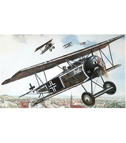 Amazon | モンモデル 1/32 ドイツ空軍 フォッカー Dr.1 戦闘機