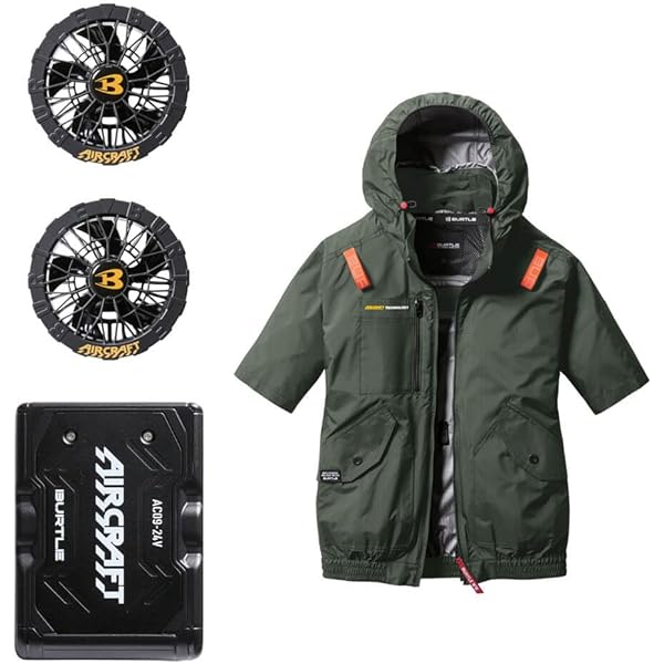 BURTLE AIRCRAFT AC2086 XL2着セット Amazon.co.jp: [バートル] BURTLE aircraft(エアークラフト