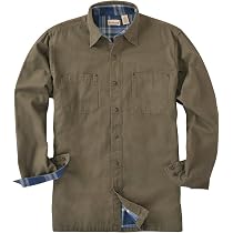 Backpacker Canvas/Flannel Lined Shirt 