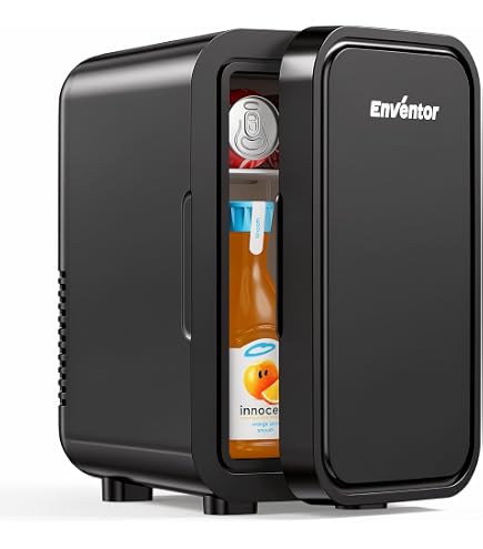Amazon | HANLANG ミニ冷蔵庫 10L 冷蔵庫小型 -2℃～60℃ 小型冷温庫
