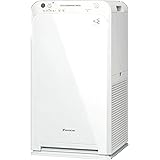 ダイキン 空気清浄機（加湿無し）【花粉対策】MC554A-W 2024年モデル 25畳 ホワイト ストリーマ 静音設計 お手入れ簡単 強力吸引 壁際設置 コンパクト 省エネ ウイルス 花粉 ハウスダスト PM2.5 脱臭