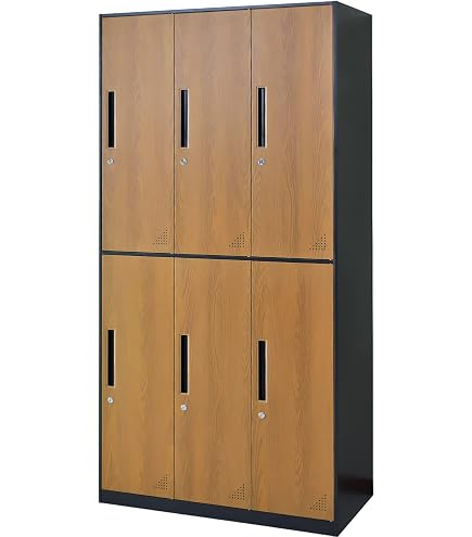 Amazon.co.jp: アルプススチール ロッカー 2段 6人用 開閉表示付 