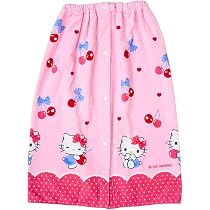 美品　サンリオ　ハローキティ⭐︎トロピカル⭐︎ フルーツ　ハイビスカス　ラップタオル Amazon.co.jp: サンリオ(SANRIO) ラップタオル70cm ハローキティ
