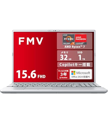 Amazon.co.jp: AH42/F1 FMV LIFEBOOK FMVA42F1W プレミアムホワイト