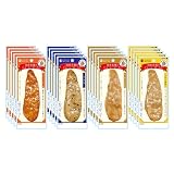 丸善　国産若鶏のジューシーロースト　ノーマル、黒胡椒、タンドリーチキン、レモン味の（４種×５本づづ）２０本セット