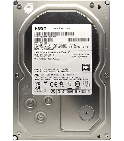 Amazon | HGST Ultrastar 7K4000 4TB 64MB キャッシュ7200RPM SATA 6.0