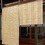 すだれ 屋外 日よけ サンシェード 和風 アジアン 地よし簾 88×80cm（1枚）