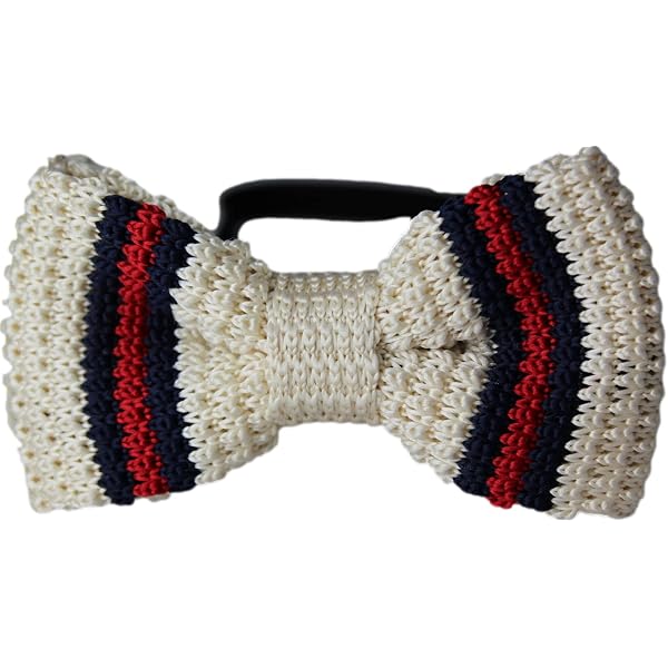 Amazon | [Bowties.jp] ダークグリーン ニット蝶ネクタイ ボウタイ