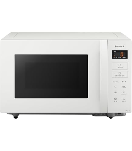 Amazon | パナソニック 電子レンジ 単機能 22L ヘルツフリー ホワイト