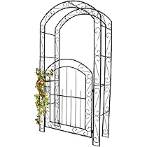 ガーデンアーチ　扉つき　未使用 pg-21282_2.jpg