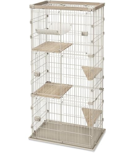 Amazon.co.jp: キャットフレンドルーム タワー付 3段 : ペット用品