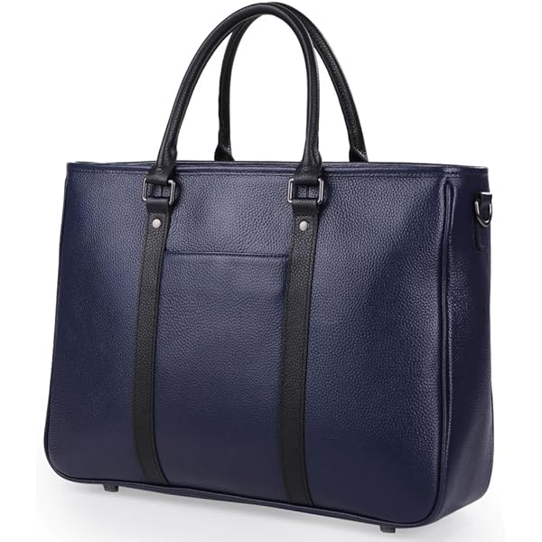 Amazon.co.jp: [バンニュス] ビジネスバッグ メンズ 本革 トートバッグ