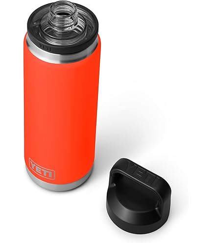 YETI Rambler 18 oz Bottle, Leakproof, Vacuum Insulated, Stainless