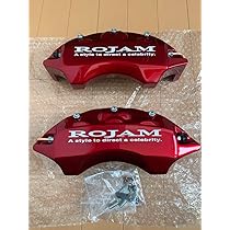 80ハリアーフロントROJAMキャリパーカバー新品