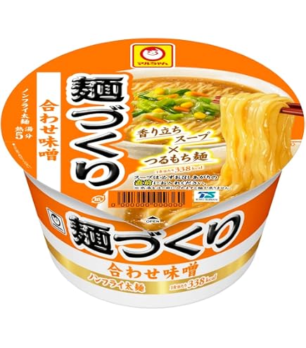 Amazon.co.jp: マルちゃん 麺づくり 合わせ味噌 104g×12個 : 食品