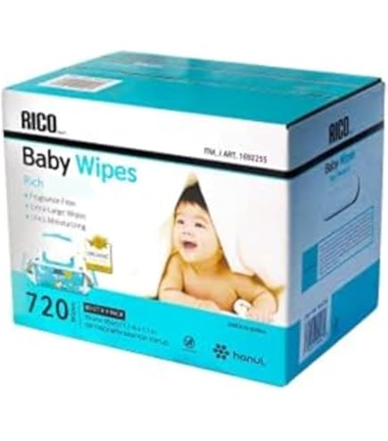 Amazon.co.jp: コストコ RICO 赤ちゃん用 お尻拭き BABY WIPES 大容量
