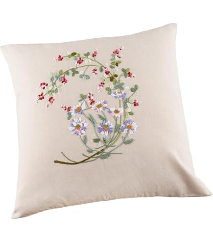 Amazon | kowaku 刺繍枕カバーキット クッションカバー 半完成品