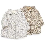 【アウトレット】Biquette Club 花柄ブルゾン (80～130cm) キムラタンの子供服 ピンク 80 ( 10353x10553-154 )