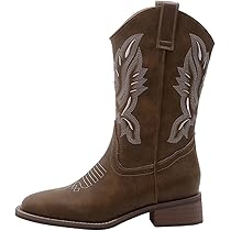 ウエスタンブーツ　36.5センチ Amazon | [Yj6x] ウエスタンブーツ レディース ショート 歩き