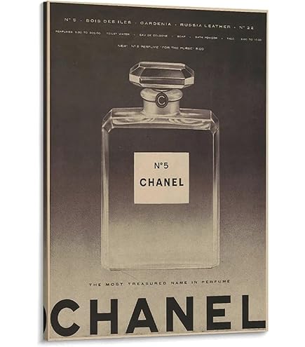 Amazon.co.jp: 「シャネルNo.5 ピオニーと香水ボトルのアートポスター