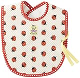 KILLY EDNA(キリーエドナ)ラウンドビブ(ギフトボックス入り)・コーティング・レディバグ