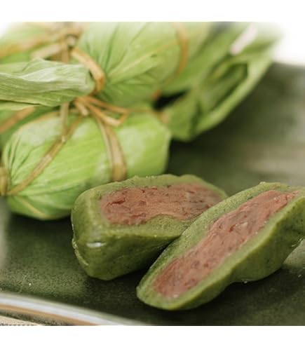 Amazon | 笹団子・笹ざくら2種セット 新潟名物 (笹だんご粒あん20個