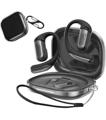 Amazon | TRIPLE RIVER・For Shokz OpenFit Pro ケース クリア