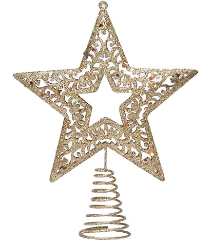 Amazon.co.jp: JOLUCE クリスマス ツリートップ スター