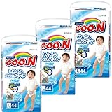 【ケース販売】グーン やわらかフィットパンツ Lサイズ 男の子 44枚入×3個(132枚入)