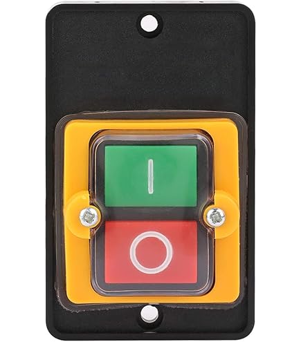 Amazon.co.jp: ボール盤押しボタンスイッチ、AC220V/380V防水