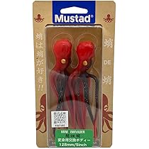 Amazon.co.jp: マスタッド(Mustad) ミニインクベーダー 蛸DE蛸 完全体