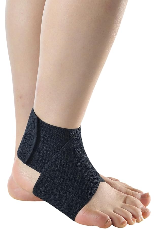 Amazon | bonbone 足首サポーター フリーサポーターAM ブラック S