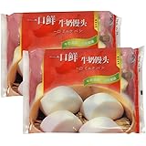 一口鮮牛乳味小饅頭【2袋セット】 餡なし ミルクパン 一口サイズ 冷凍食品 400gX2袋