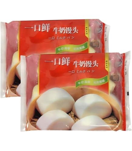 Amazon.co.jp: 華華百貨店【冷凍食品】 大饅頭 餡なし マントウ